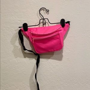 Neon pink Fanny pack